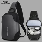 Mark Ryden MR7056 Мужская сумка-мессенджер, водонепроницаемая, с защитой от кражи, подходит для Ipad 9,7 дюйма