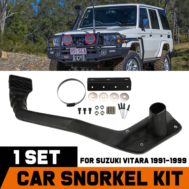 1 Set Special Car Wading Hose Snorkel 1.6L Petrol G16B 4WD 4x4 Air Intake Left /Right Kit For Suzuki Vitara 1991-1999