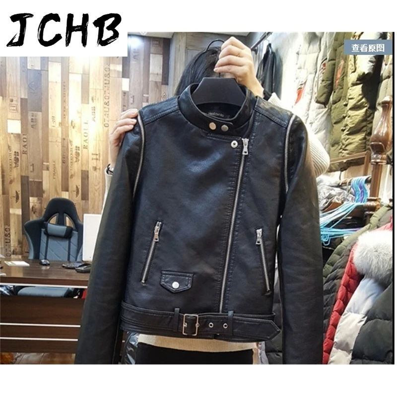 

fashion shipping,Brand Free Pu jacket.quality woman leather jacket.sleeves detachable.biker's zipper sales,style