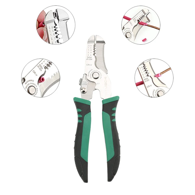 Плоскогубцы для зачистки проводов плоскогубцы резки и Мультитул нож обжимной