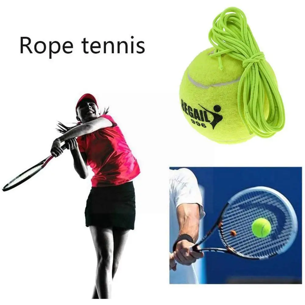 

Профессиональный тренировочный мяч для тенниса, 3,5 м, эластичный, портативный, с ремешком для тренировок, аксессуары для тенниса Rop N0i7