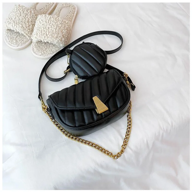 

Fashion Luxury Handbag Women Bags Designer Leather Flap Messenger Bag Solid Color Crossbody Shoulder Purse Small Armpit Clutches