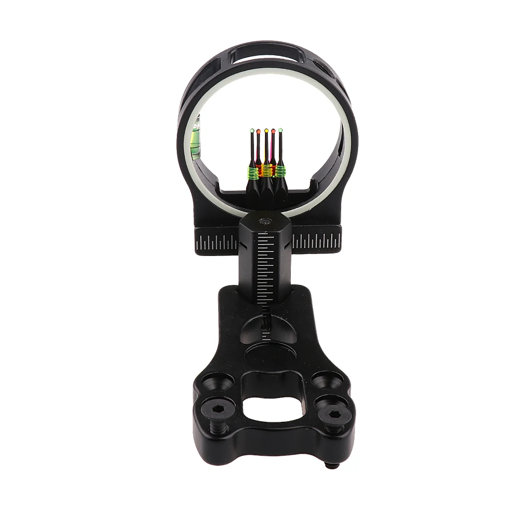 

Алюминиевый сплав волоконно-оптический 5 Pin стрельба из лука лук прицел охота для соединения лук