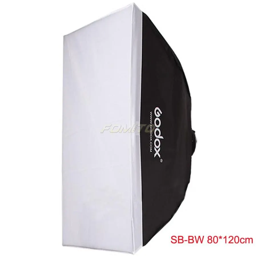 Godox 80*120 см аксессуары для студийной вспышки Bowen Mount светильник dox Jinbei Neewer Strobe/Flash |