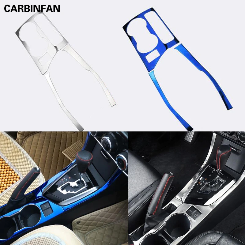 Автомобильный Стайлинг рамка для чашки автомобиля Накладка toyota corolla 2013 2014 2015 2016