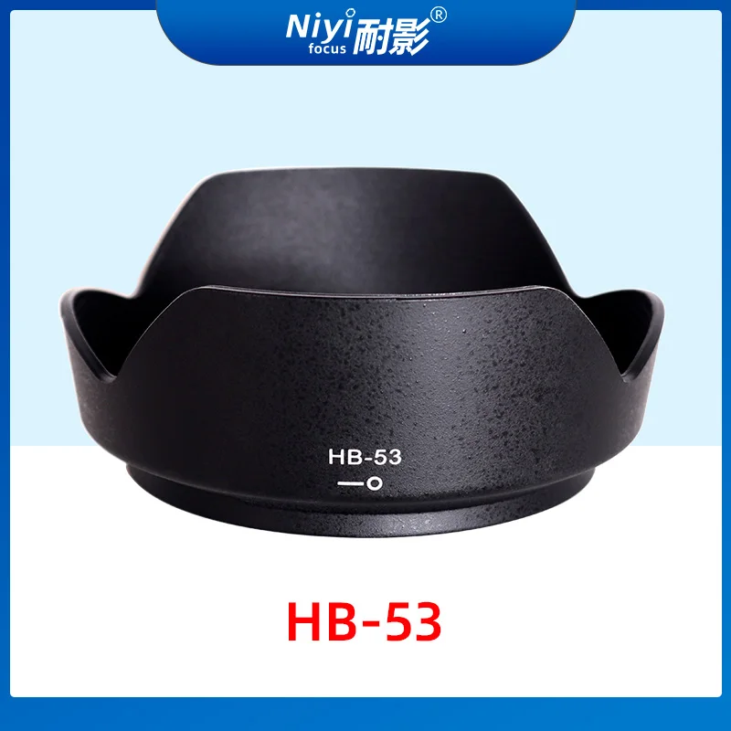 

1pcs HB-53 HB53 Camera Bayonet Petal Lens Hood Reversible Suit For Nikon D610 D750 AF-S 24-120mm f/4G ED VR Nikkor Lens SLR Hood