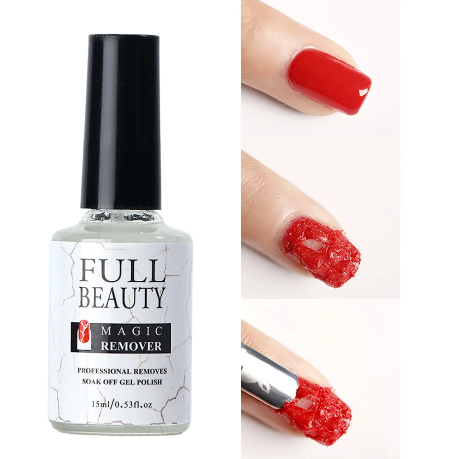 15 мл Очиститель ногтей обезжириватель разрыва Magic лак для гель снятия быстро