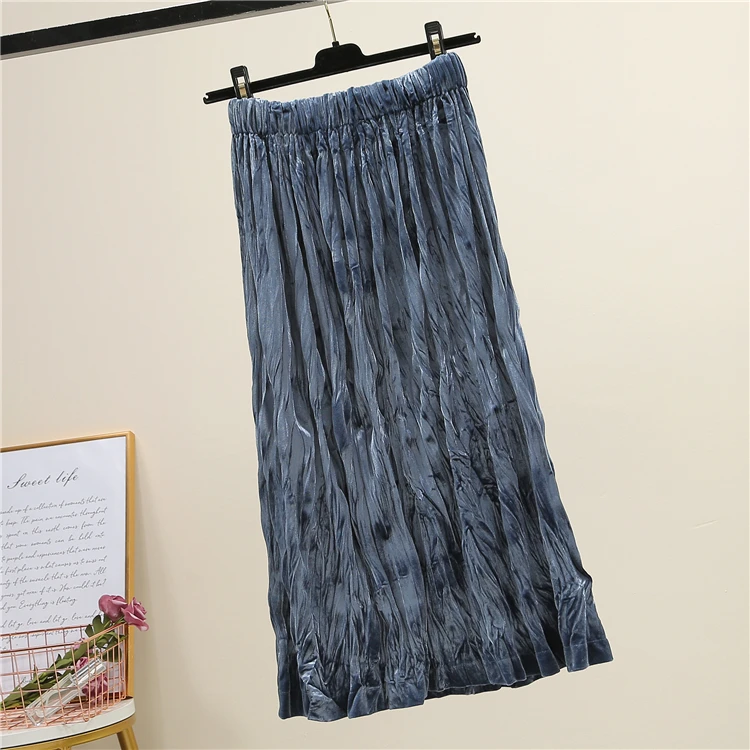 Женская Повседневная Длинная юбка Осень-зима 2019 | одежда