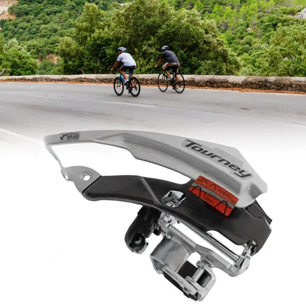 

Front Derailleur Detachable Corrosion Resistant Metal Mountain Bike Front Gear Shifter for MTB Derailleur