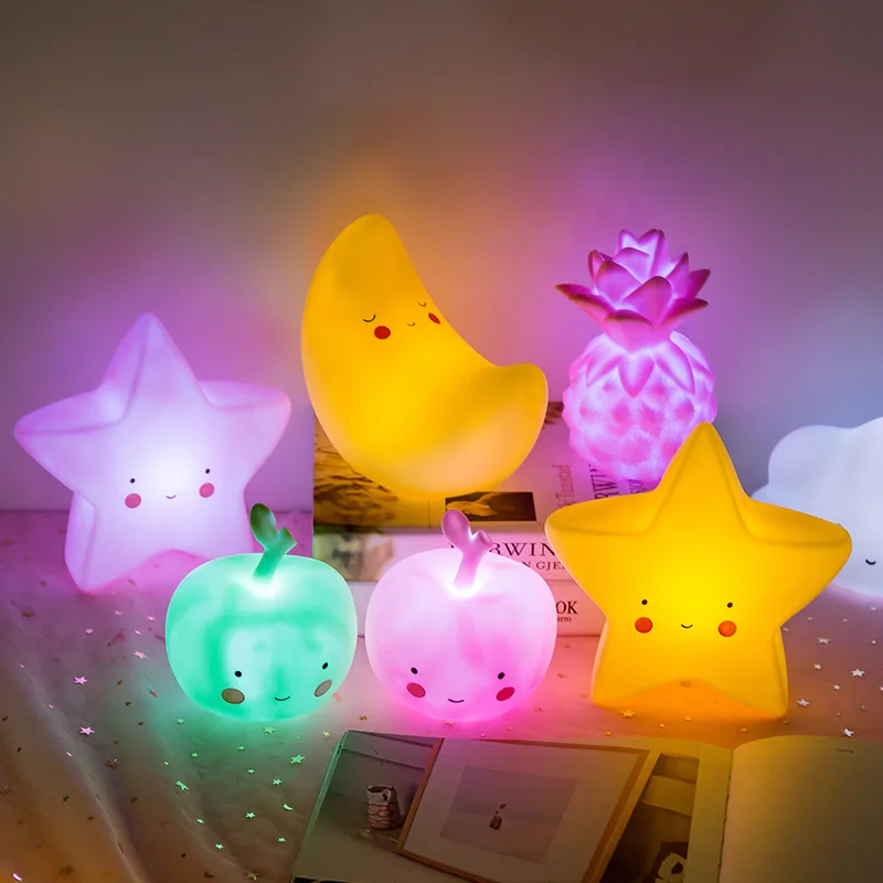 

Креативный домашний декор, милый светодиодный ночник, светильник для кормления, детская игрушка для сна, детский подарок