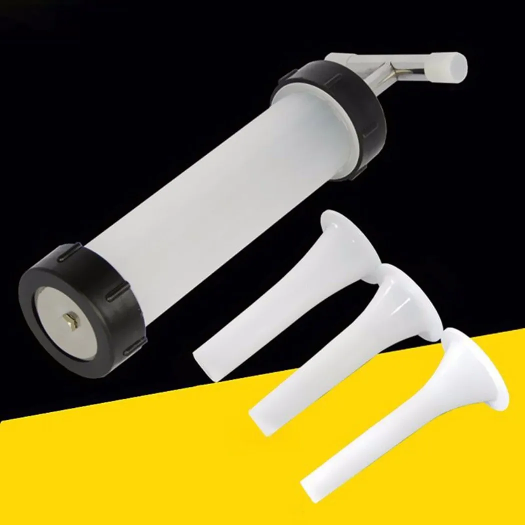 

Plastic Sausage Maker Tool Stuffer Filler Filling Hand Operated Homemade