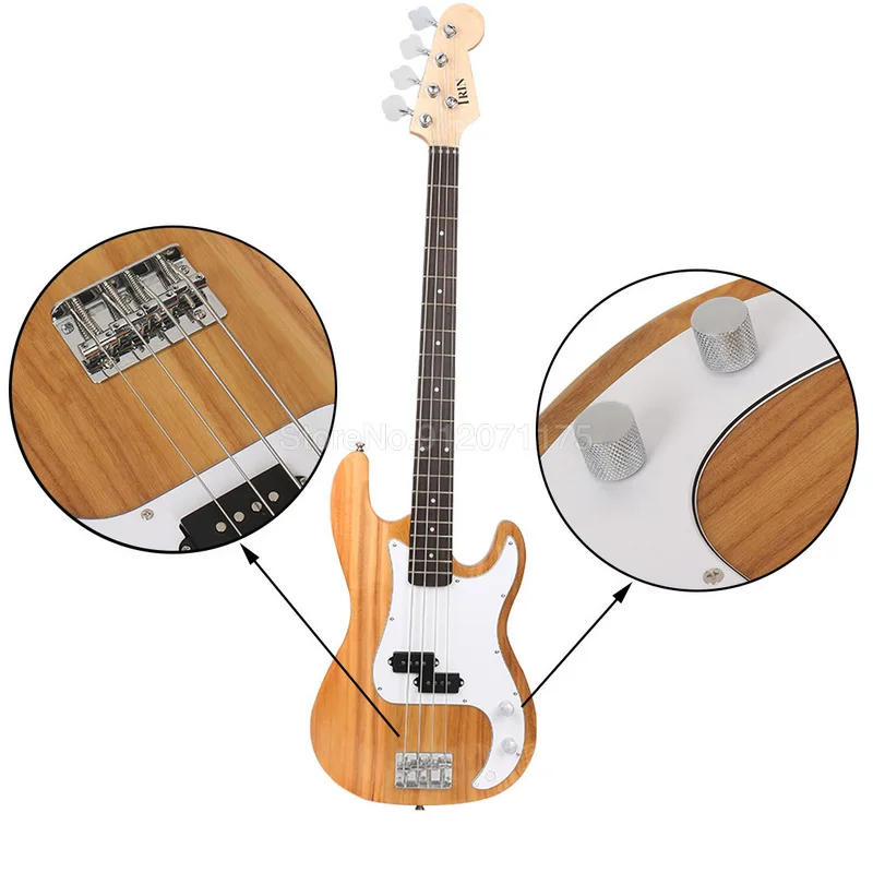 

Electric Guitar 40 Inch Red Color High Gloss 6 String Full Basswood Body Electrique Guitare With Frets Strings Solid Wood