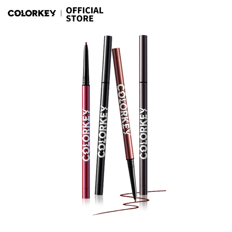 

COLORKEY Gel Eyeliner Pencil Waterproof Make Up Blue Eyeliner Pen Colorful High Pigment Eye Liner Soft Long Lasting Eyes Makeup