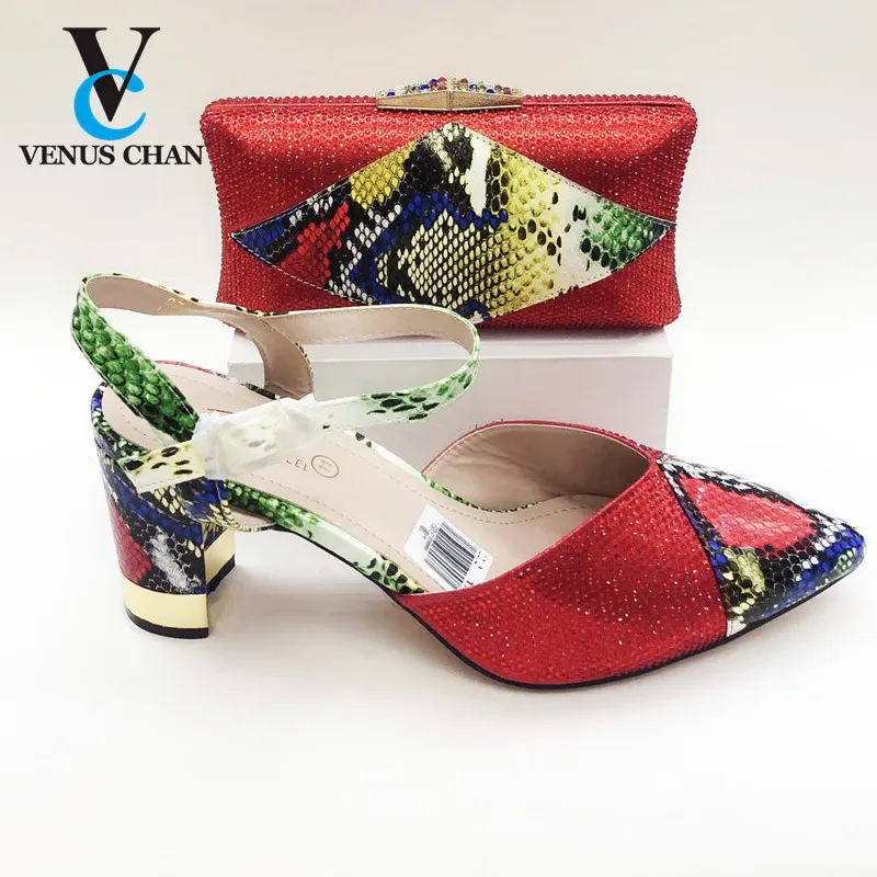 Фиолетовый новейшая Заводская модные модельные туфли в африканском стиле