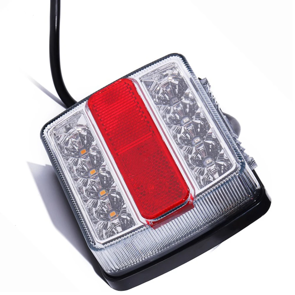 2 шт. 16 светодиодный задний фонарь автомобиля Водонепроницаемый двойной Цвет 12V с