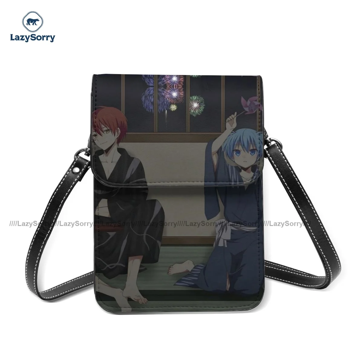 

Assassination Classroom Shoulder Bag Vintage Leather Travel Mobile Phone Bag Woman Bulk Bags