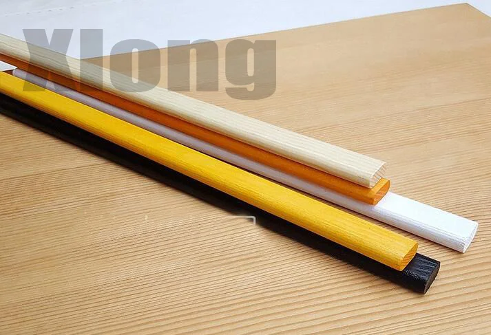 

5pcs/lot Thickness:10mm Width:20mm Length:300mm Wooden Stick Oval Retro Solid Wood Sanding Model Handmade Gardening School