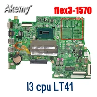 for lenovo yoga500 15ibd flex3 1570 notebook pc motherboard i3 cpu lt41 mb14217 1m 100 test ok