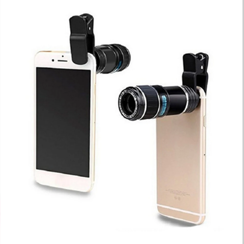 Аксессуары для 12 кратного зума пластиковый Универсальный Съемный Оптический