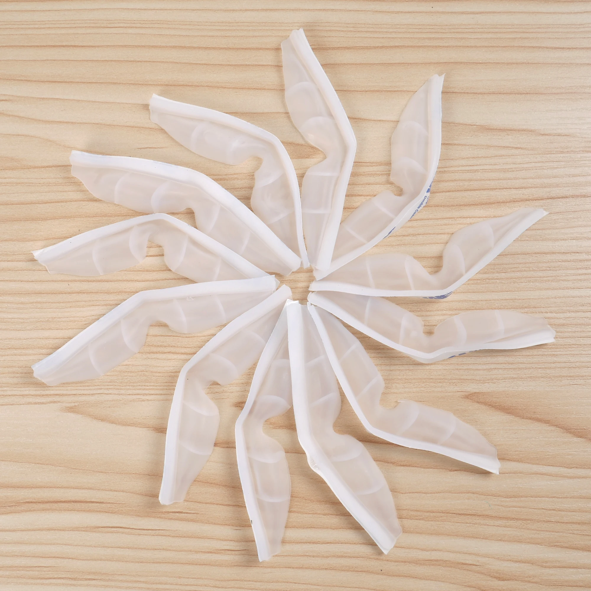 

20pcs Soft Silicone Face Mouth-mask Strip Anti-fog Nose Bridge Pads Cushion Holder Bracket To Prevent Eyeglasses From Fogging
