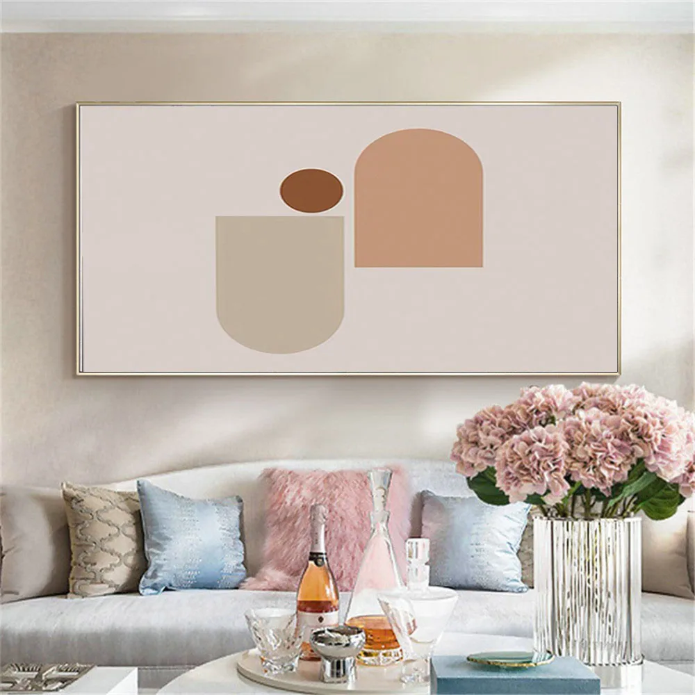 

Best-selling Light Luxury Simple Style Hand-painted Canvas Paint Home Decoration Art Paintings Exquisite Texture Wall Painting