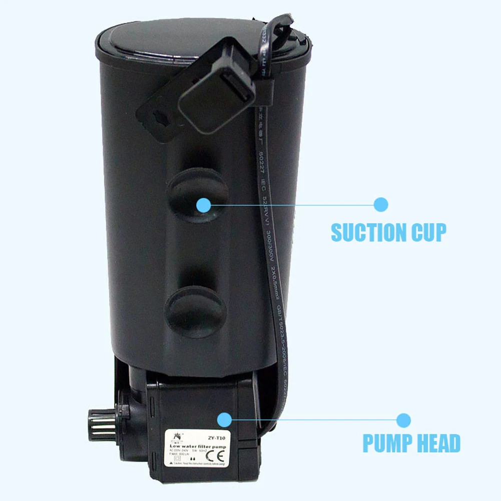 Водопада Ультра тихий фильтр насос циркуляция аквариумная черепаха рептилия