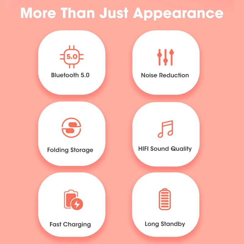 flashing led bluetooth wireless headset cute cat ears headphones with mic tf fm kid girl stereo music earbud phone earphone gift free global shipping