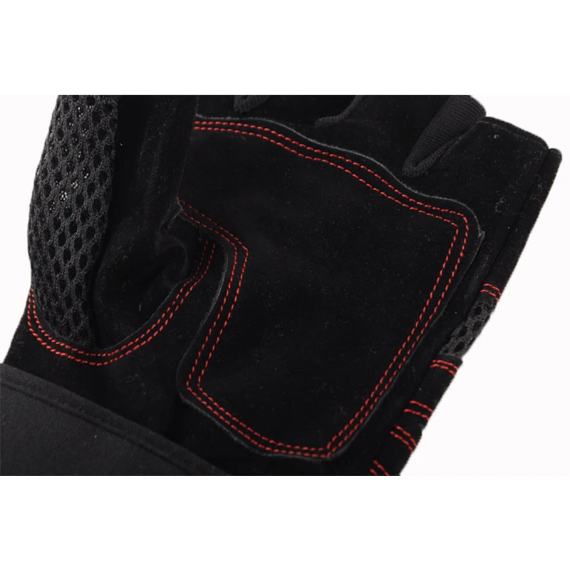 

1 Pairs Elastic Gym Gloves Heavyweight Sports Exercise Weight Lifting Gloves Body Building Training Sport Fitness Gloves