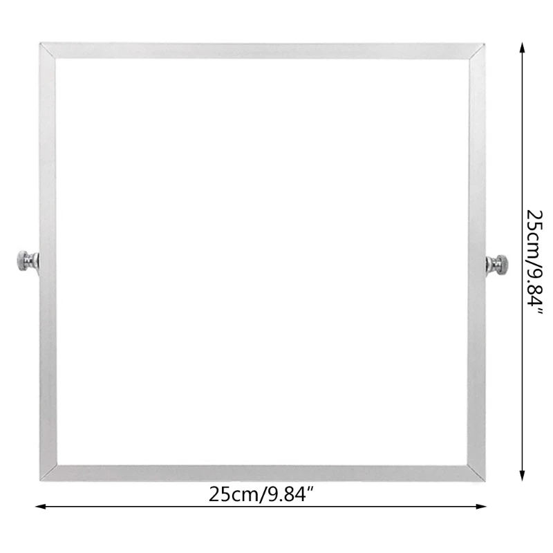 

Small Dr y Erase White Board Magnetic Desktop 10"X10" Double-Sided White Board K92C