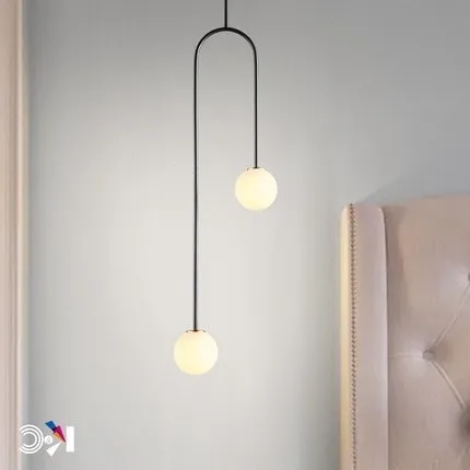 Economici Lampadario Industriale A Soppalco Vintage Bar In Oro Nero Scala A Sospensione Lampada Da Pranzo Palla Di Vetro Lampadario Retrò In Vetro Loft Oro