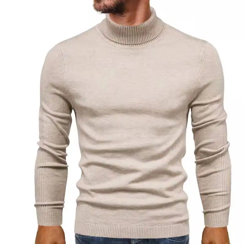 Autumn Winter New Solid Color Thick Warm Sweater Men Turtleneck Brand Man Sweaters Slim Fit Pullover Men Knitwear Male Tees Tops 1 Autumn Winter New Solid Color Thick Warm Sweater Men Turtleneck Brand Man Sweaters Slim Fit Pullover Men Knitwear Male Tees Tops 1