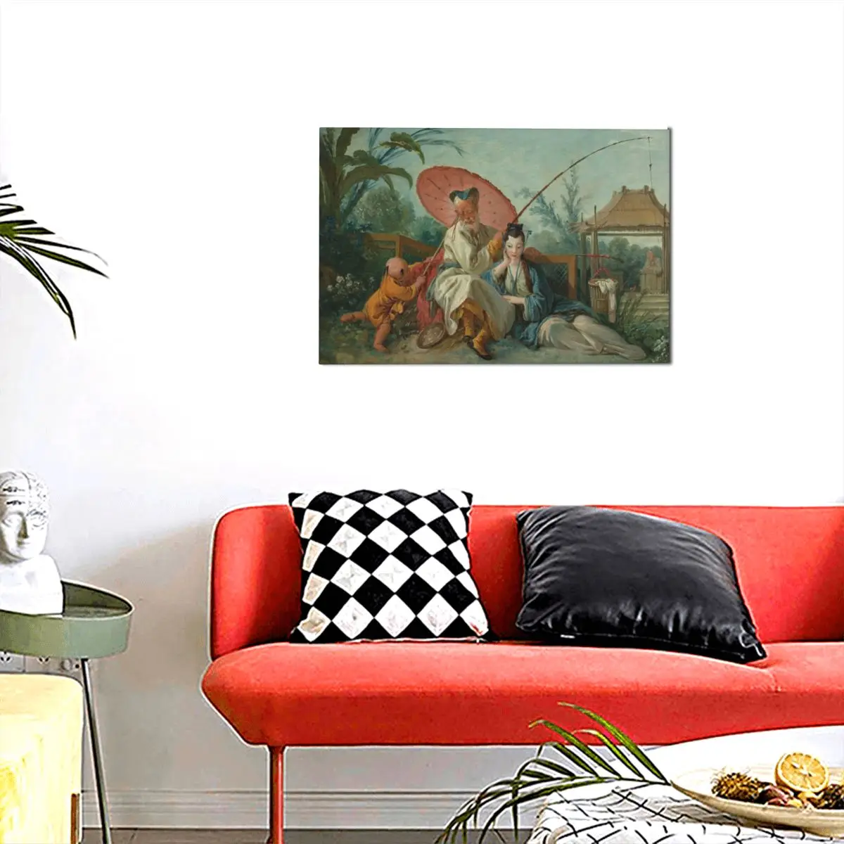 

Boucher Painting Canvas Living Room Decoration Pictures Fashion Beautiful Room Decor