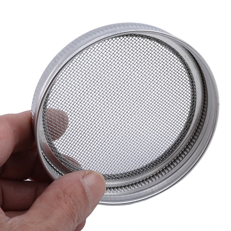 Сетчатая крышка Sprouting Screen крышки из нержавеющей стали круглый рот консервная