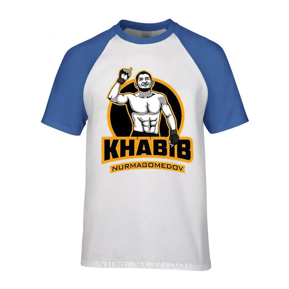 KHABIB TIME NURMAGOMEDOV Мужская футболка крутая Повседневная для мужчин 2019 модная с