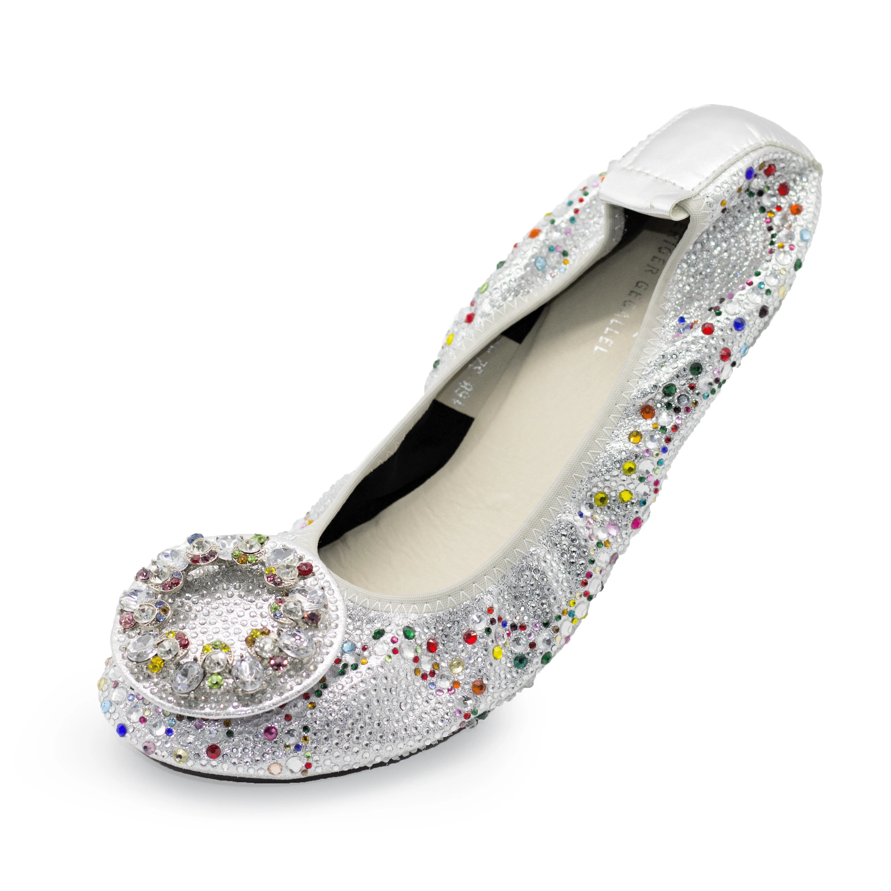 Женские туфли на плоской подошве с круглым ремешком Размеры 11-13 | Обувь