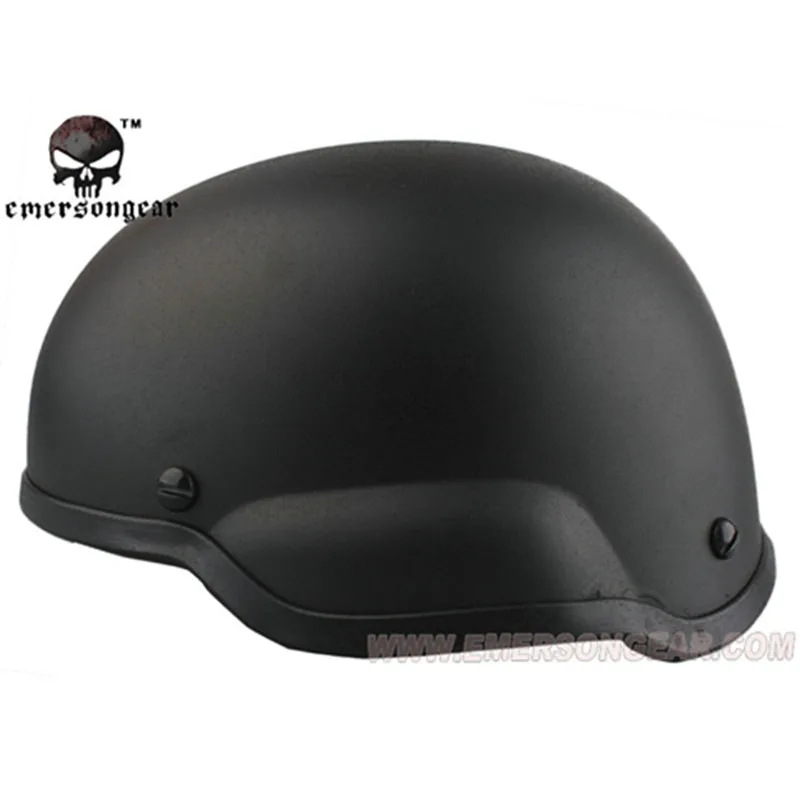 BK Emersongear Emerson Тактический шлем ACH MICH 2002 TC2002 боевой шлем защитный рабочий головной убор ABS страйкбол много цветов - Color: BK