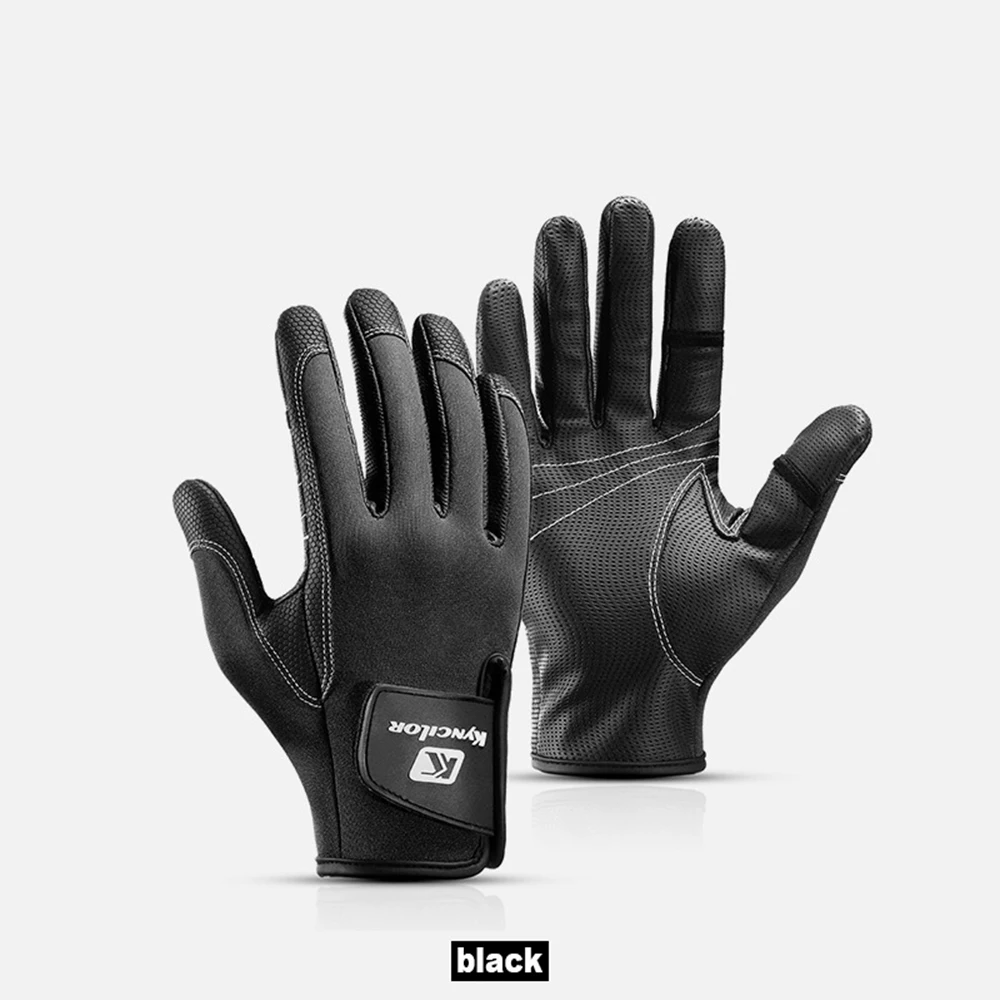 BOBI 1 пар/уп. 2 дышащие кожаные перчатки с полупальцами спортивные зимние