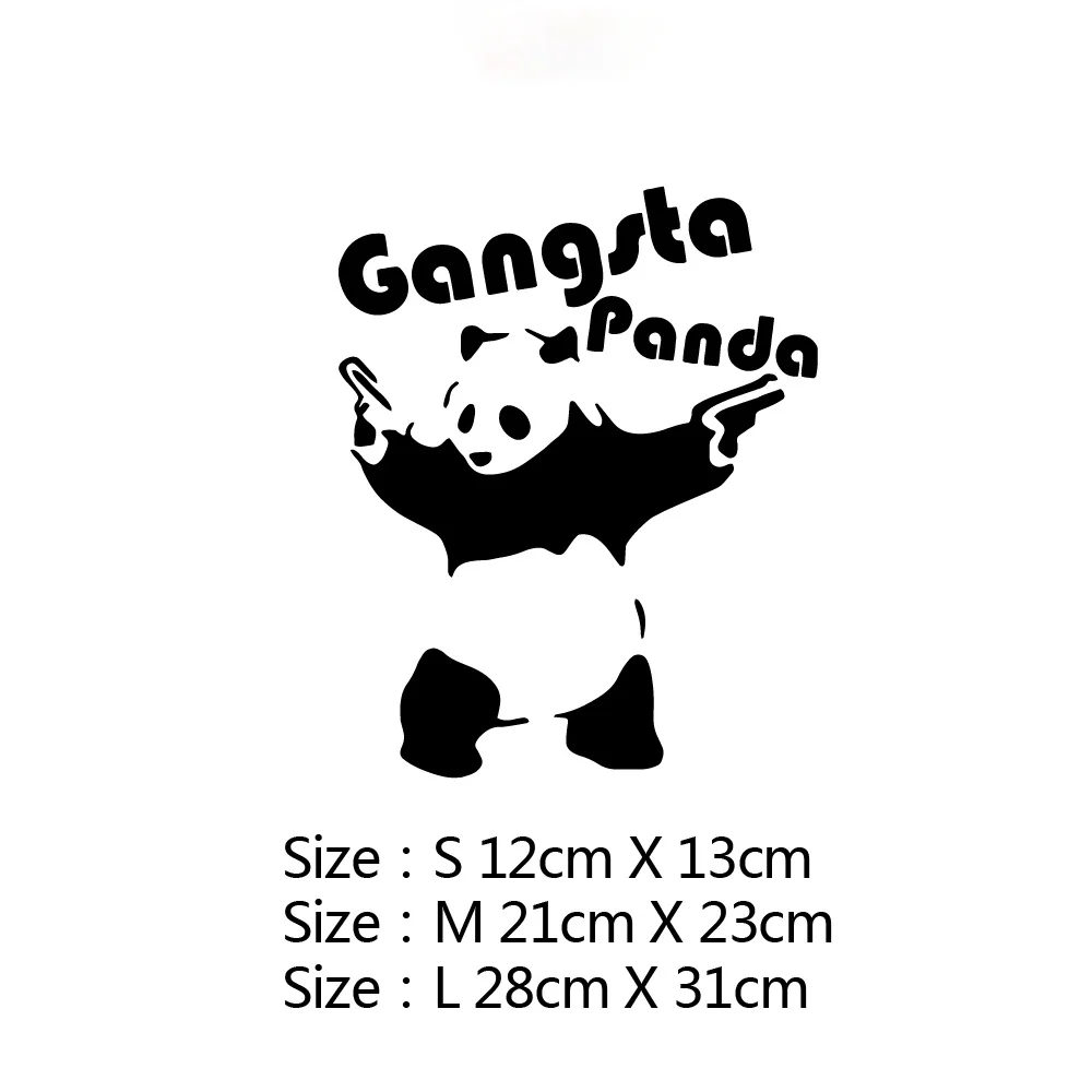 

Cute Panda Car Stickers For Truck Window Bumper Auto Suv Door Laptop Kayak Vinyl Decal