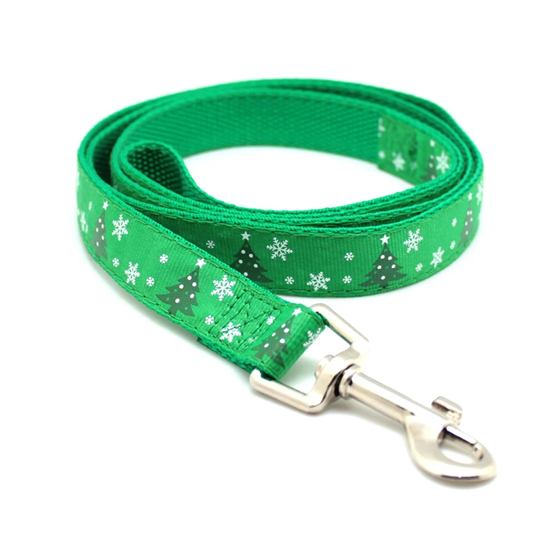 Ошейник для собак высокое качество Рождественский поводок домашних животных