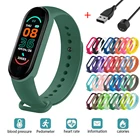 Спортивный умный Браслет, фитнес-трекер с цветным экраном и мониторингом здоровья, музыкальные часы для мужчин, женщин, детей