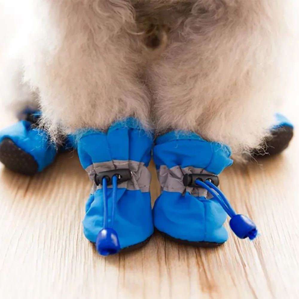 

Pet Dog Multicolor Shoes Waterproof Anti-slip Boots Cat Socks Super Soft Shoes For Dogs For Cats Pet Foot Cover Pet Products