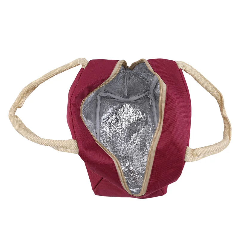 Милая сумка для обеда девочек удобная с толстой изоляцией водонепроницаемая