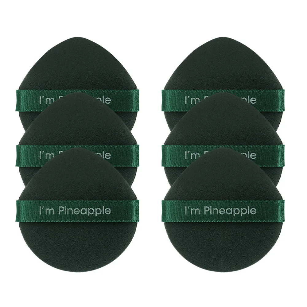 Профессиональный круглый спонж для лица тела пудры основы портативный Мягкий