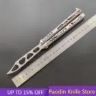 Нож-бабочка Baliplus BRS Replicant тренировочный для повседневного использования карманный тактический нож D2 лезвие G10алюминиевая ручка Рождественский подарок