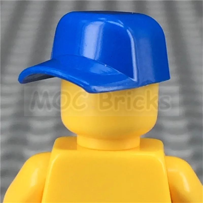 10 шт./лот кубики Moc фигурки шлем головные уборы аксессуары для DIY фигурка часть строительные блоки игрушки для детей куклы - Цвет: 2060A