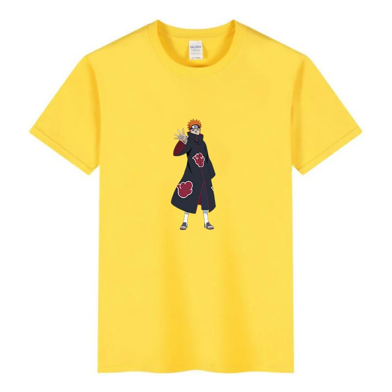 

2021 new print kids anime Ninja next generation cute boy trend casual T-shirt O-neck sports boys and girls comfortable clothes