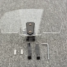 Motorcycle Risen Windshield Windscreen Bracket Set Screen Protector Adjustment Lockable for BMW S1000XR F800GS Universal