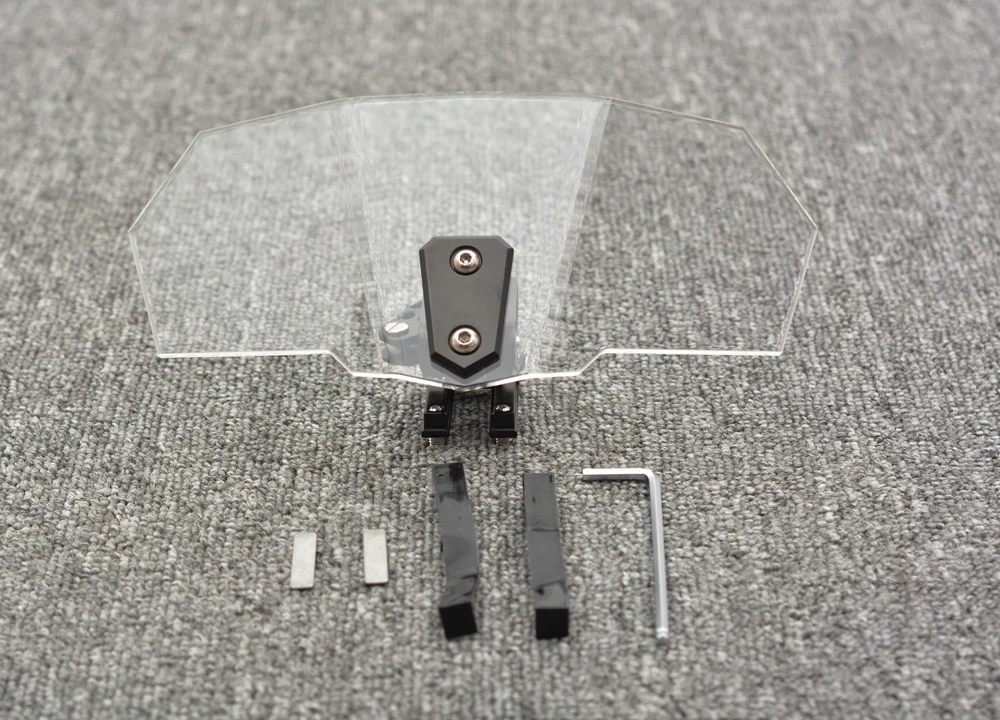 Набор прозрачных кронштейнов на лобовое стекло для мотоцикла защита экрана с