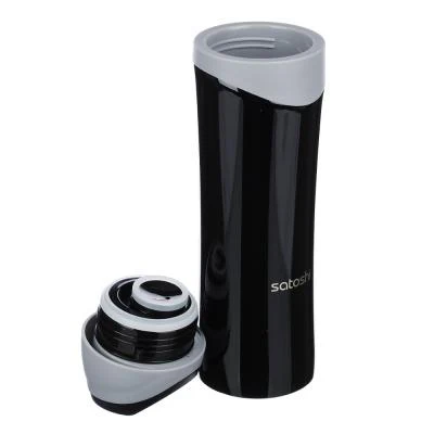 SATOSHI Thermos mug vacuum 450ml stainless steel SL-092 Kitchen supplies Flasks Thermoses Drinkware Dining Bar Home Garden Utensils for | Дом и
