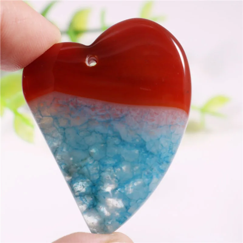 Природные Подвески радужные друзы Geode с украшением в виде кристаллов форме